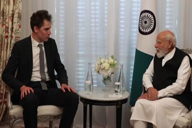 PM Modi meets Mistral AI CEO, co-founder Arthur Mensch in Paris