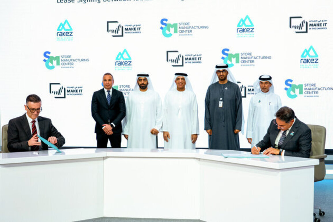 RAK Ruler emphasises importance of enhancing competitiveness of national industries, witnesses signing of two strategic agreements for RAKEZ