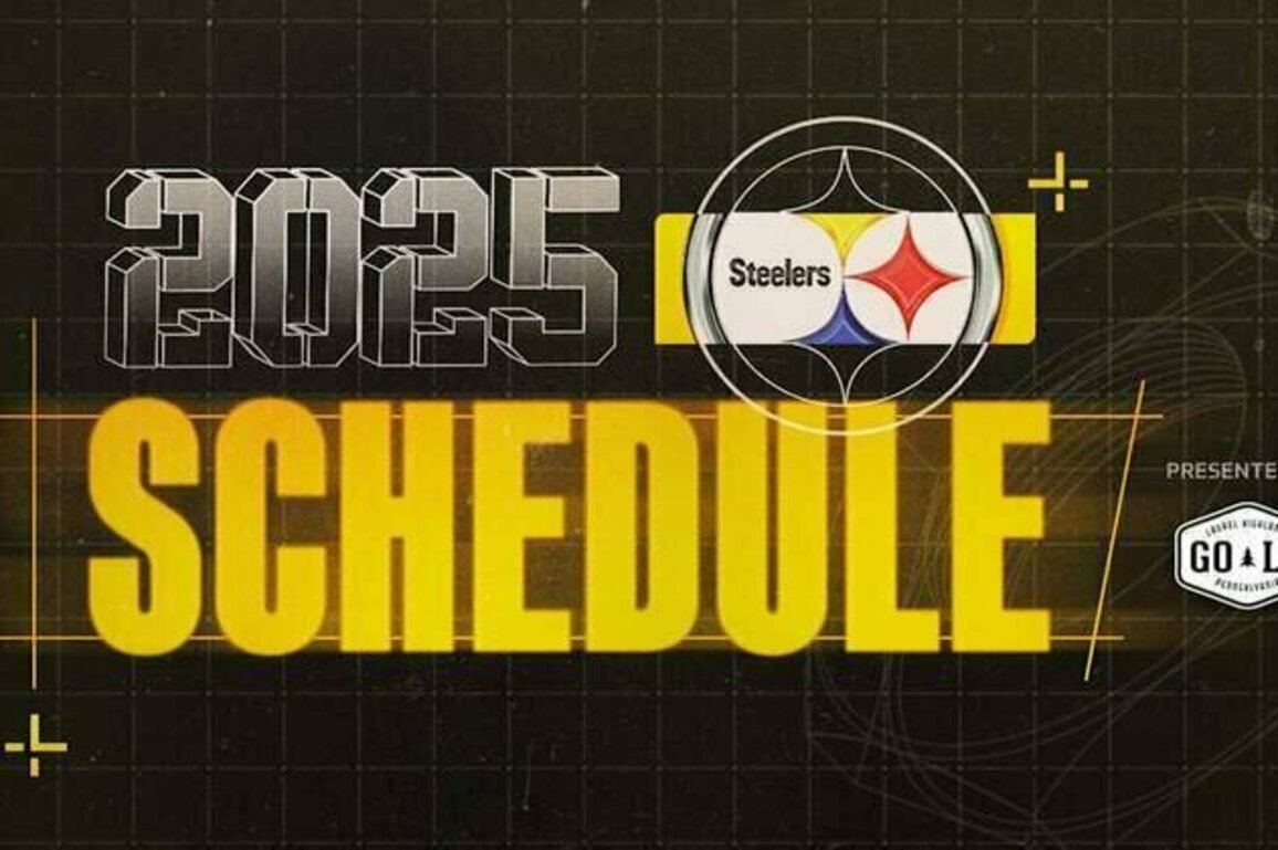 Steelers release 2025 schedule