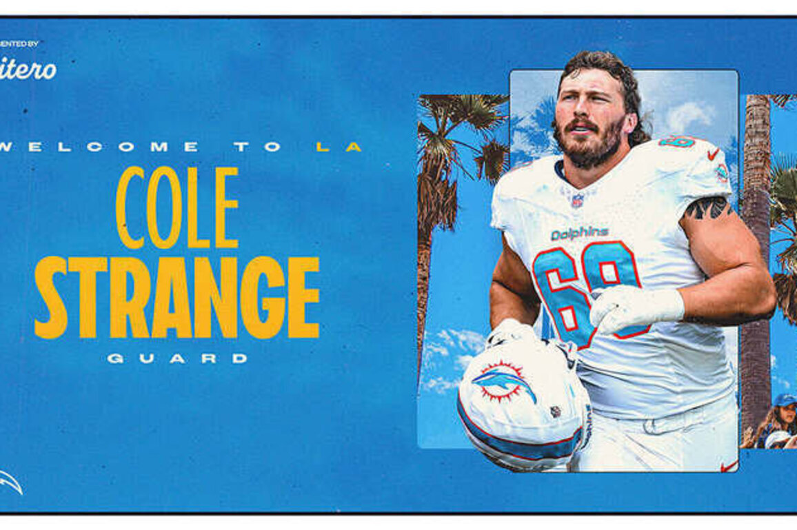 Los Angeles Chargers Agree to Terms with Cole Strange