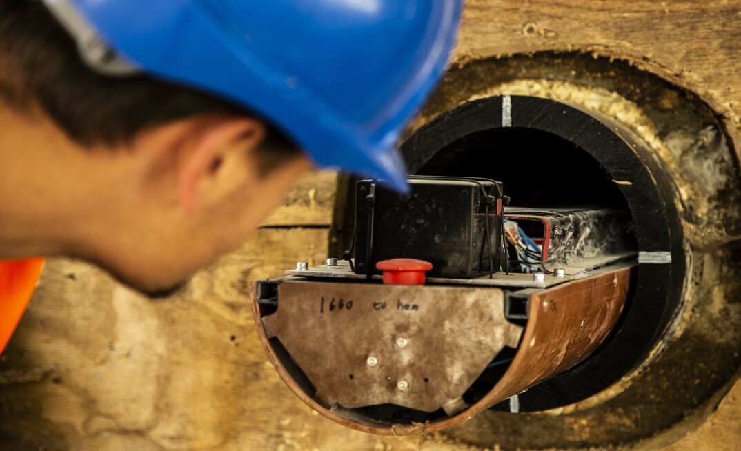 hyperTunnel’s technology used swarm construction methods according to a digital twin of the tunnel. Credit: HyperTunnel