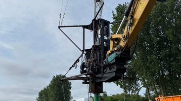 BACTEC’s excavator-mounted CPT platform allowed surveys to be conducted in locations previously considered inaccessible to standard rigs
