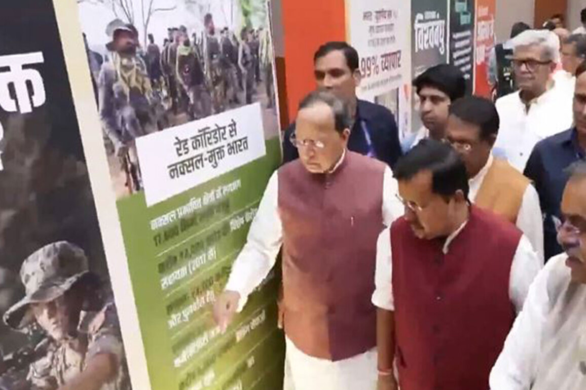 BJP President Nitin Nabin inaugurates exhibition on completion of 12 years of NDA Govt under PM Modi