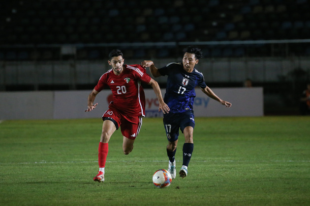 (SP)MYANMAR-YANGON-AFC U23 ASIAN CUP-QUALIFIERS-JAPAN VS KUWAIT