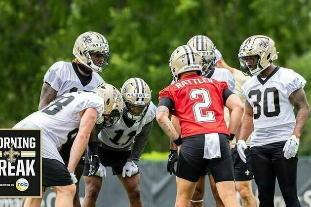 Morning Break: Saints veterans weigh in on young QB room
