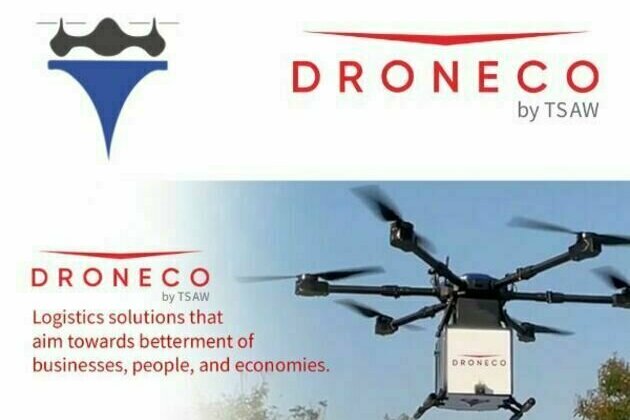 DroneTech Startup TSAW launches its logistics service division DRONECO