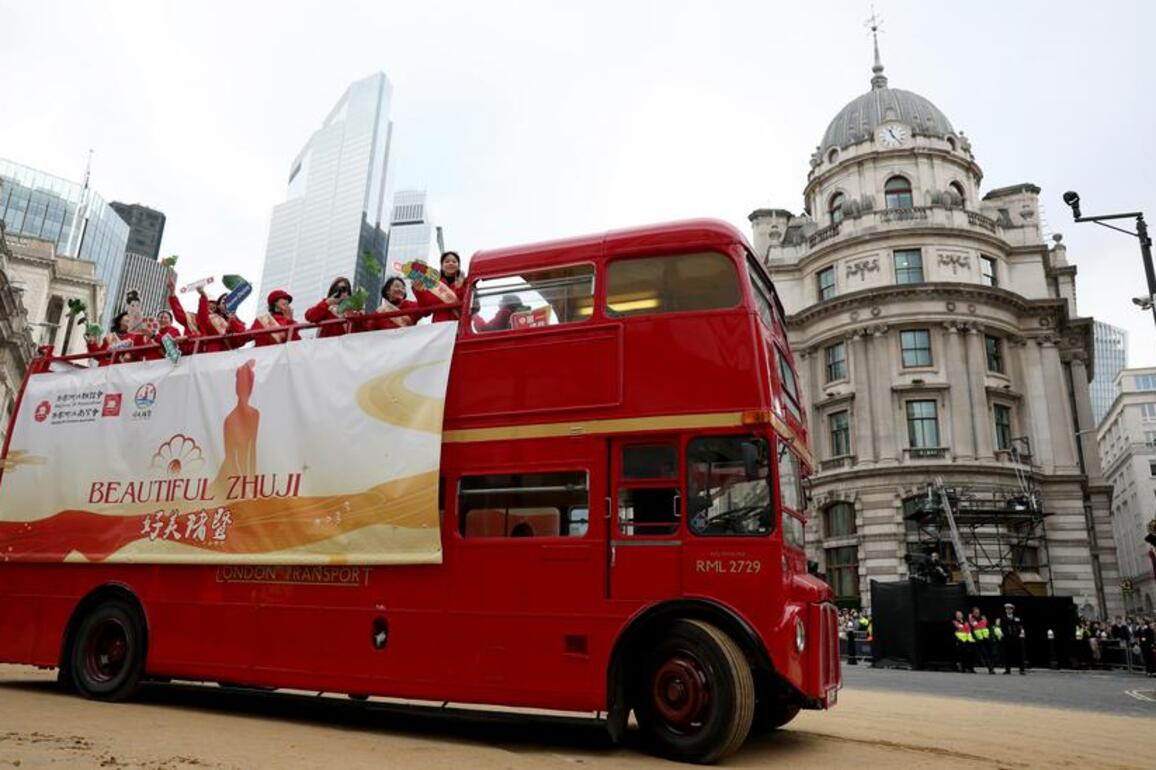 London's "Lady Mayor" parade marks diversity, global connection