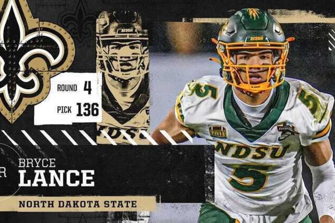 Saints draft Bryce Lance with No. 136 pick in 2026 NFL Draft