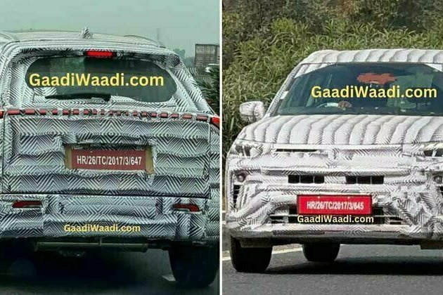 Maruti G Vitara Bigger Version Spied Again  New Details