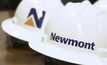 Newmont production set to rise next year