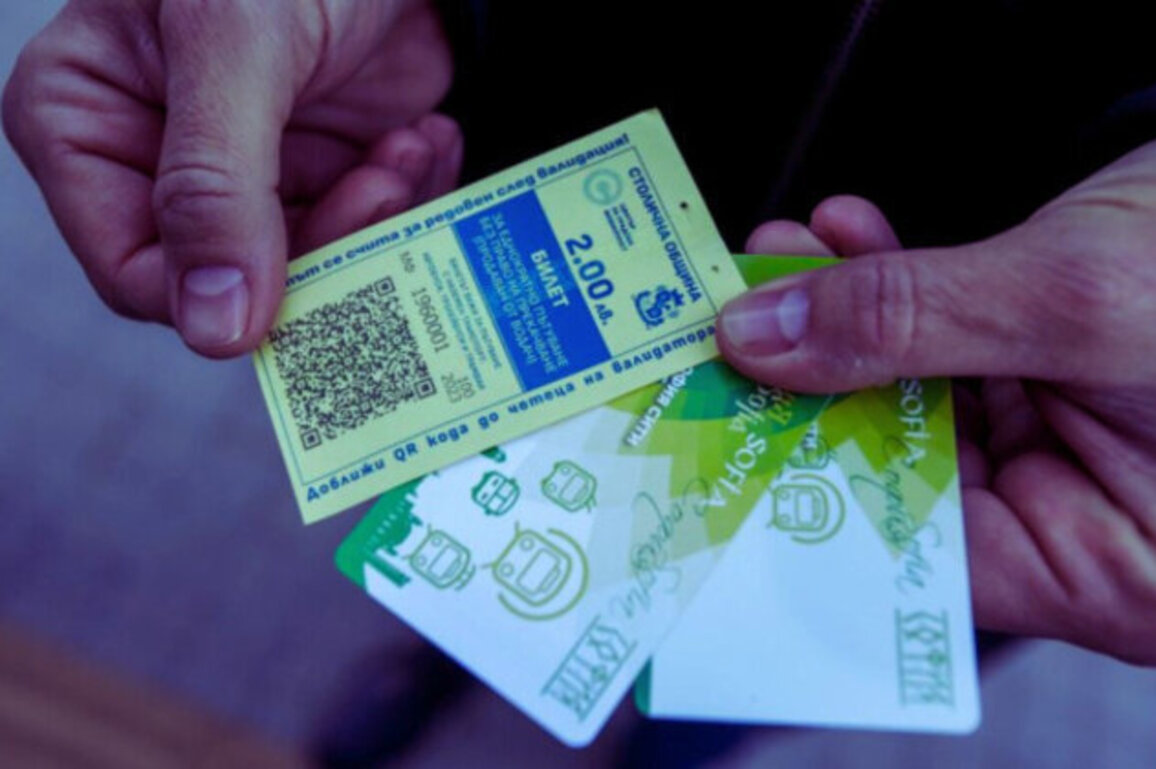 Public Transport in Sofia: Tickets Now 0.80, Annual Pass 185