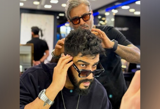 Arjun Kapoor flaunts his new hairdo