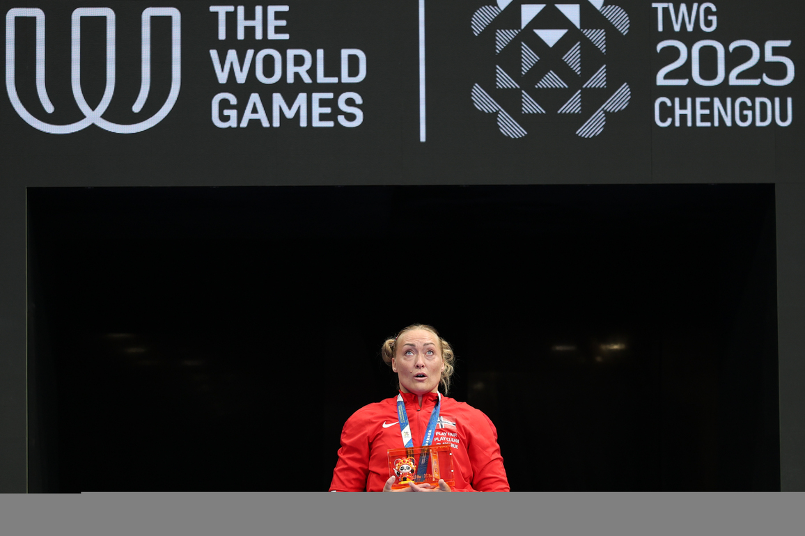 (SP)CHINA-CHENGDU-THE WORLD GAMES 2025-POWERLIFTING-WOMEN'S EQUIPPED HEAVYWEIGHT (CN)