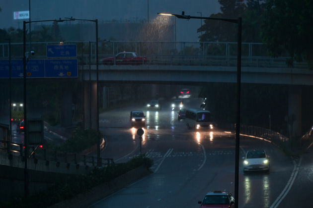 CHINA-HONG KONG-BLACK RAINSTORM WARNING (CN)