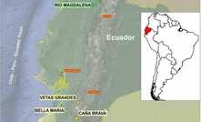  Cornerstone Capital Resources's Rio Magdalena porject in northern Ecuador