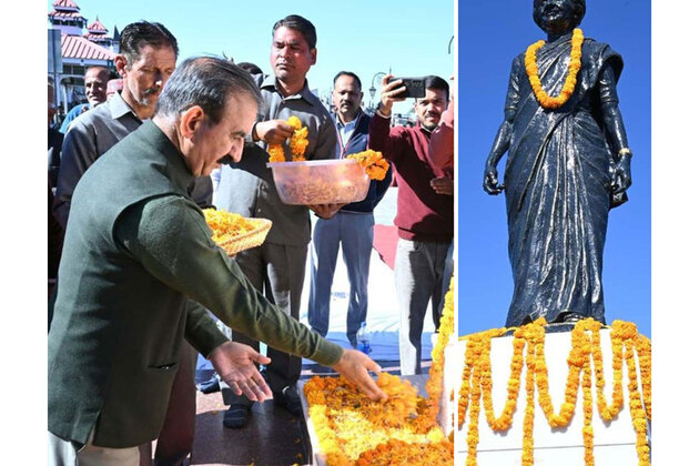 Himachal CM Sukhu, Congress leaders pay tribute to Indira Gandhi on her birth anniversary