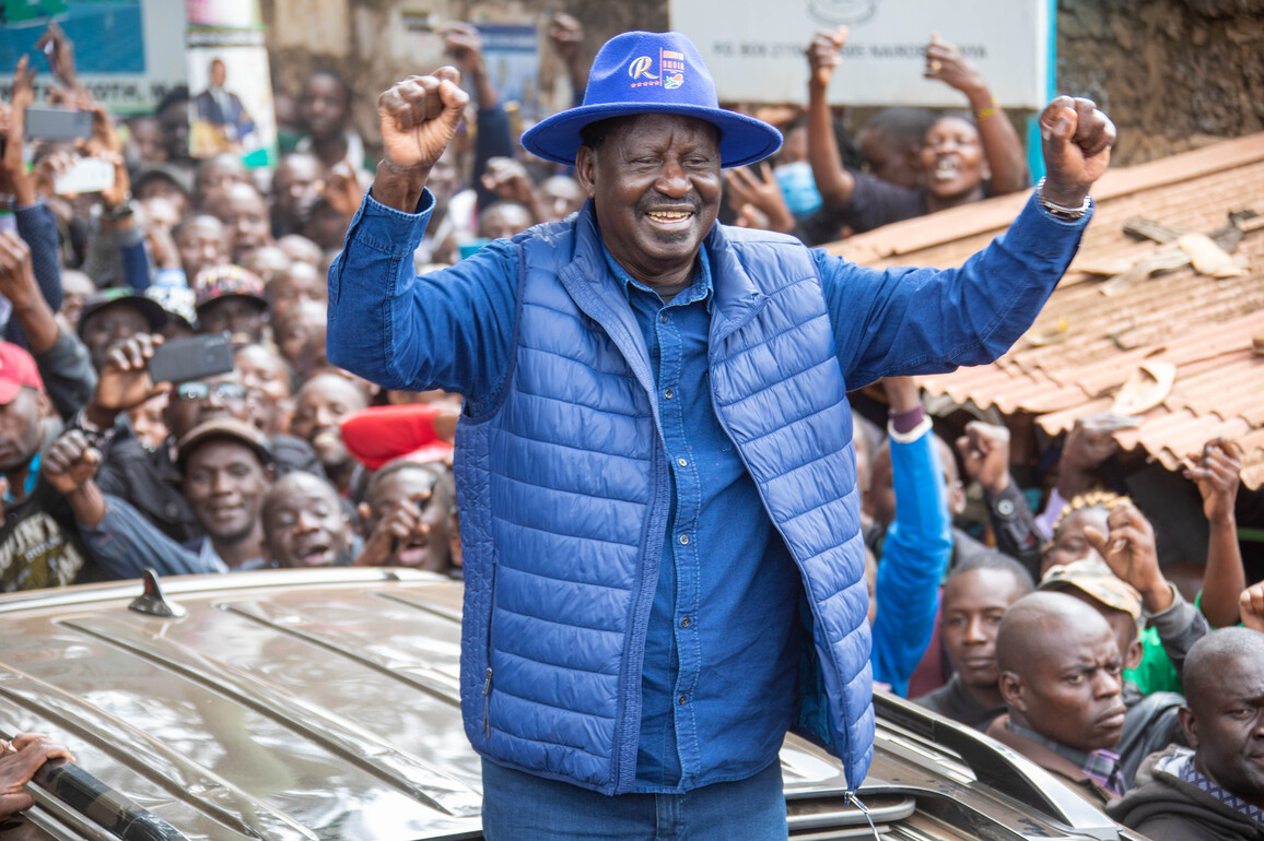 KENYA-FORMER PRIME MINISTER-ODINGA-FILE PHOTO