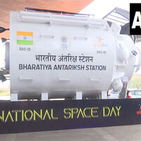 ISRO unveils model of Bharatiya Antariksh Station in Delhi on National Space Day