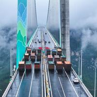 GloriousGuizhou | World's tallest bridge set for load testing in SW China's Guizhou