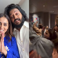 Riteish Deshmukh, Genelia join Fardeen Khan's birthday bash; groove to 'Kambakth Ishq'