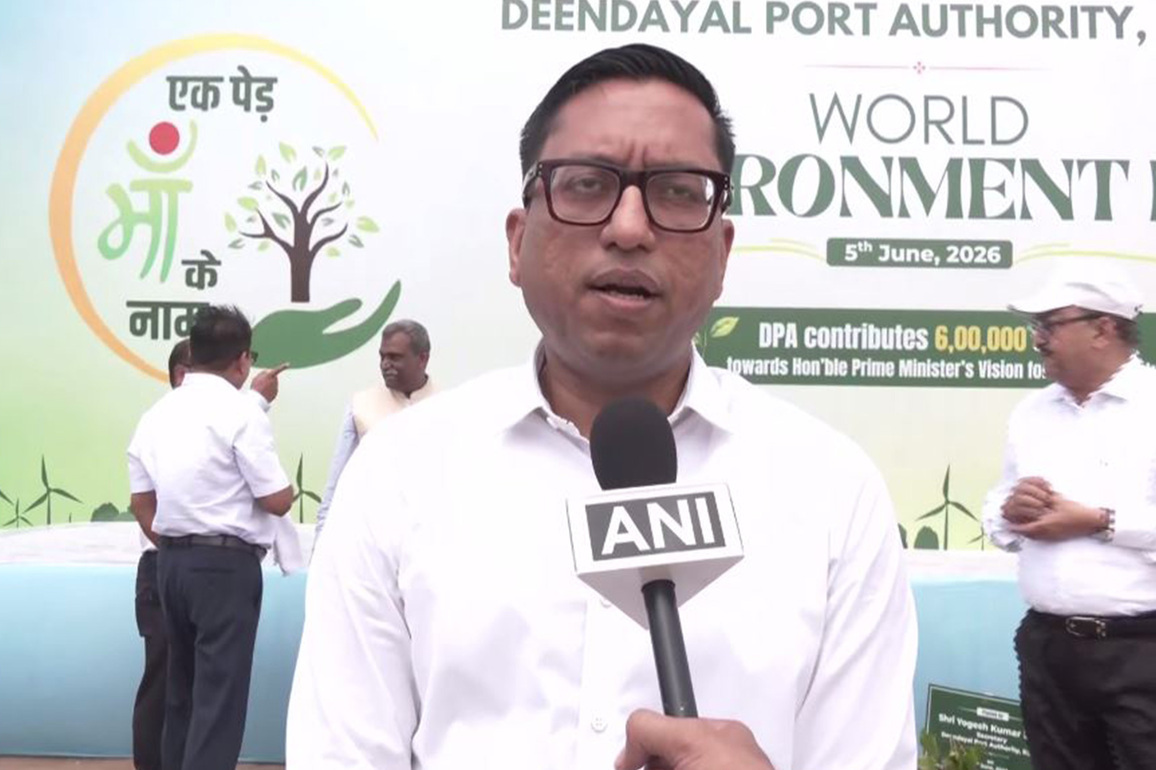 Deendayal Port Authority pledges to plant 600,000 saplings on World Environment Day