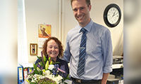 Frank Key employee celebrates 20 years service