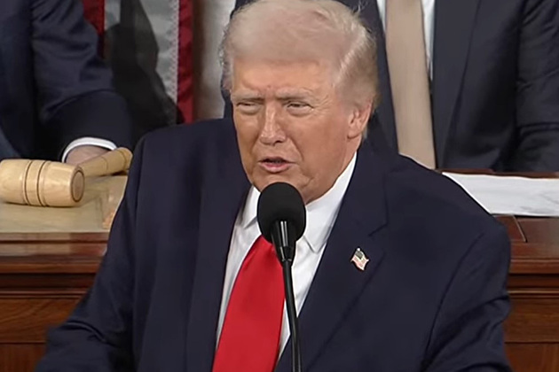 Trump warns Iran in State of the Union address, says would "never" allow it to develop nuclear weapon