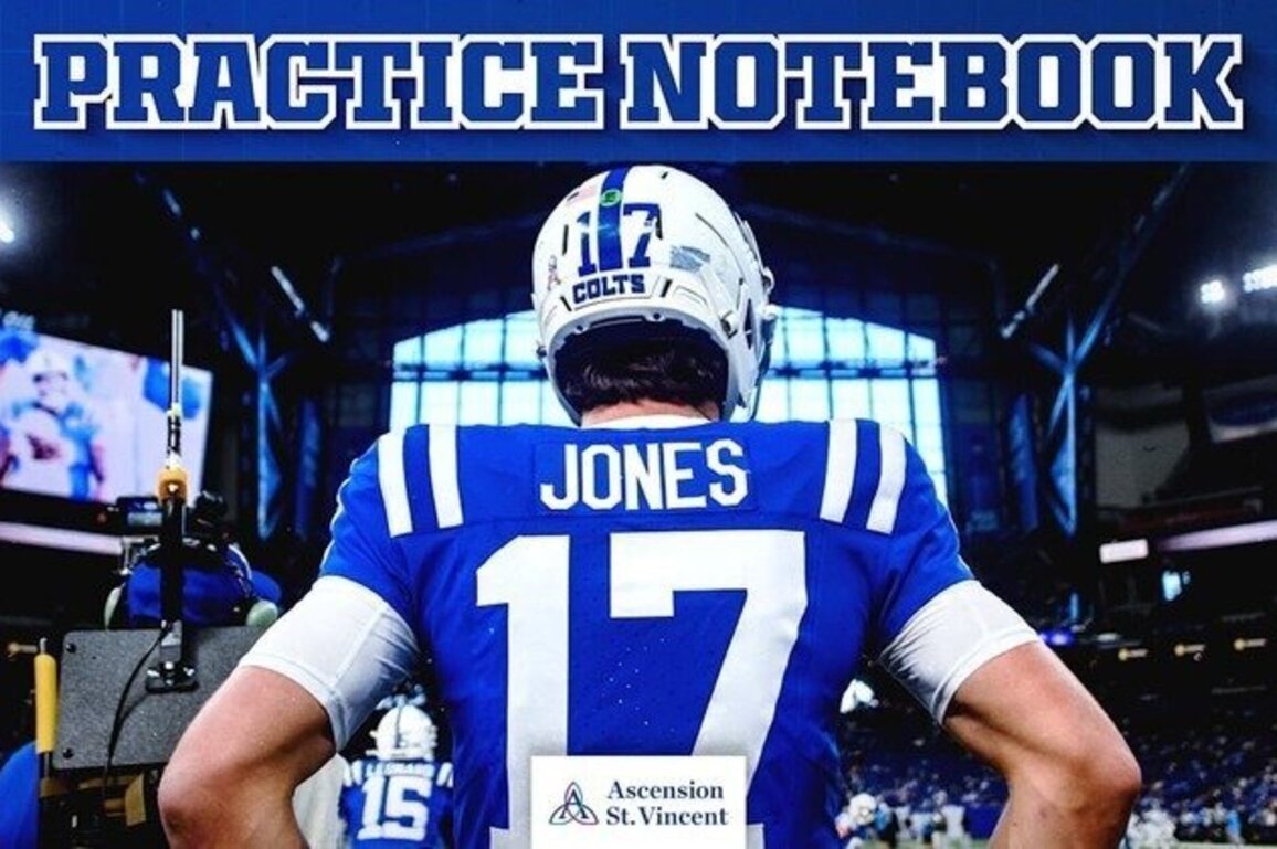 Practice Notebook: Daniel Jones limited, but 'good to go' for Week 13