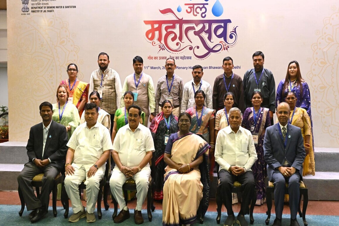 "To secure our future, we must make water conservation an integral part of our lives": President Droupadi Murmu