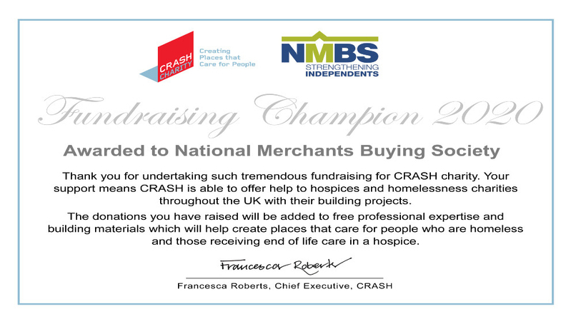 NMBS named a CRASH Fundraising Champion