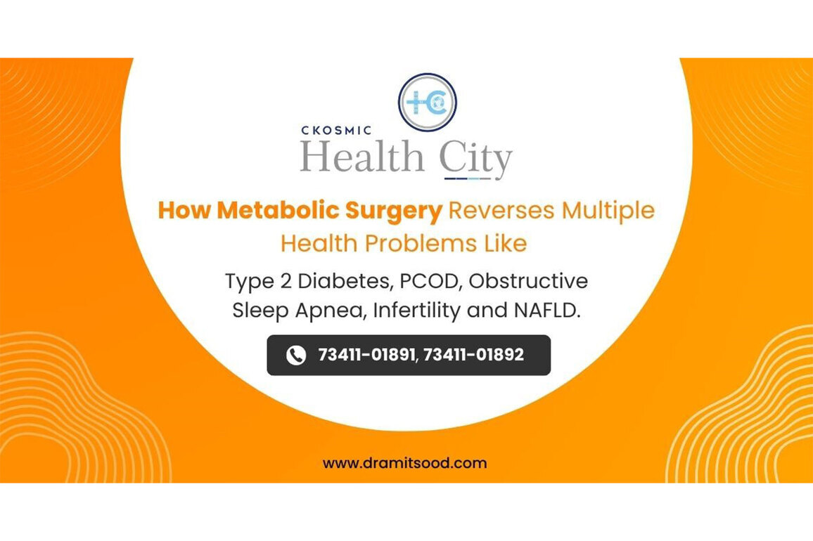 How Metabolic Surgery Reverses Multiple Health Problems Like Type 2 diabetes, PCOD, obstructive sleep apnea, infertility and NAFLD