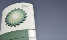 BP sign.