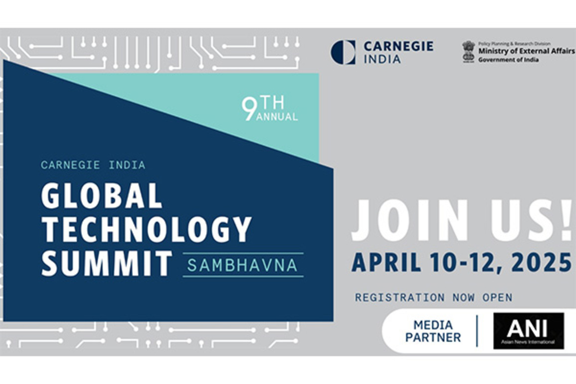 Carnegie India's Global Technology Summit to be held from April 10-12; Jaishankar, Piyush Goyal among key speakers