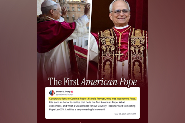 "I look forward to meeting Pope Leo XIV," White House congratulates Pope Leo XIV on election win
