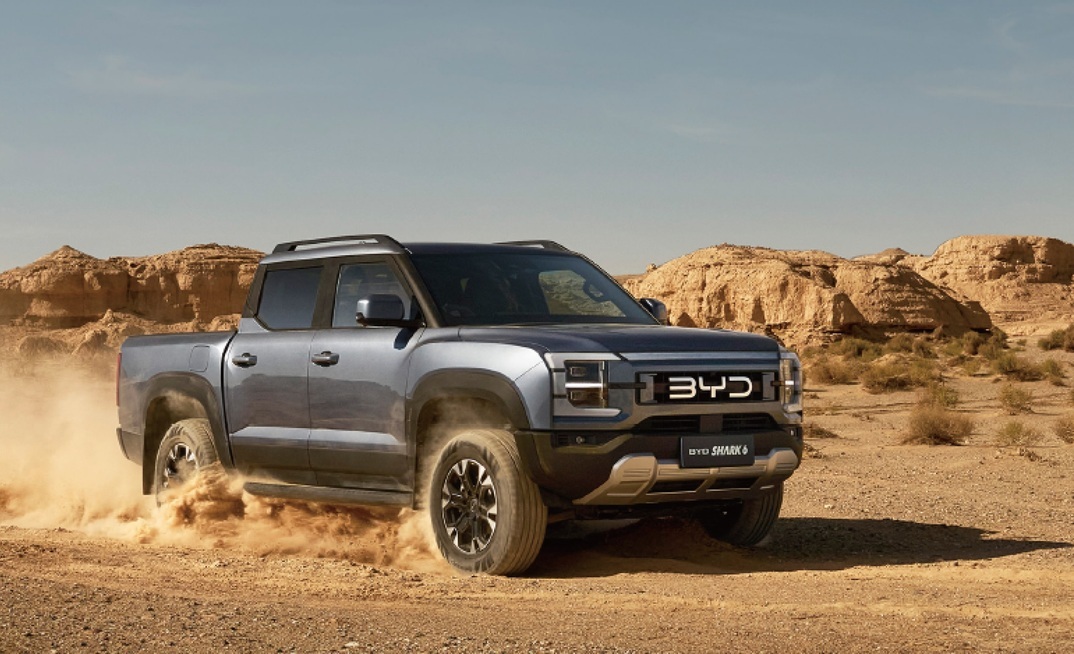BYD's Shark 6 ute has won Wheel's inaugural ute of the year competition. 