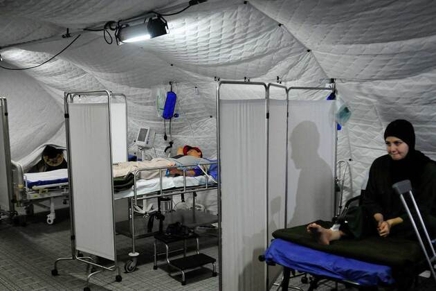 UAE Field Hospital in Gaza receives OCHA delegation