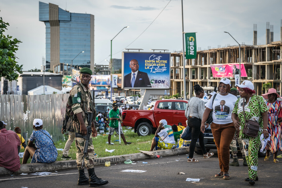 GABON-LIBREVILLE-PRESIDENTIAL ELECTION