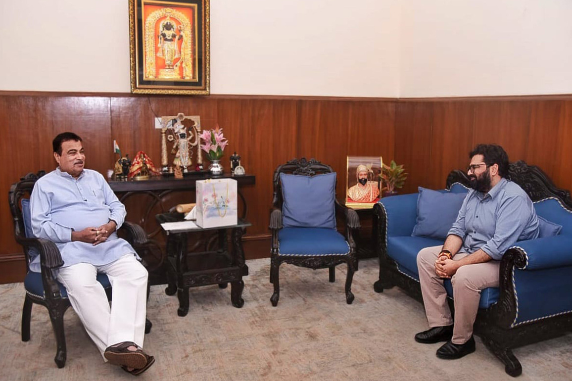 Haryana MP Kartikeya Sharma discusses road-related issues of Panchkula with Union Minister Nitin Gadkari