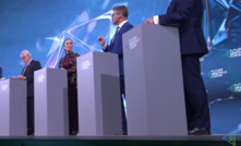 Panellists spoke at a 'presidential debate' themed session.