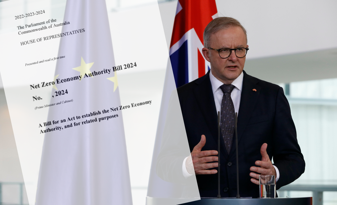 Australia passes new bill for net zero economy  