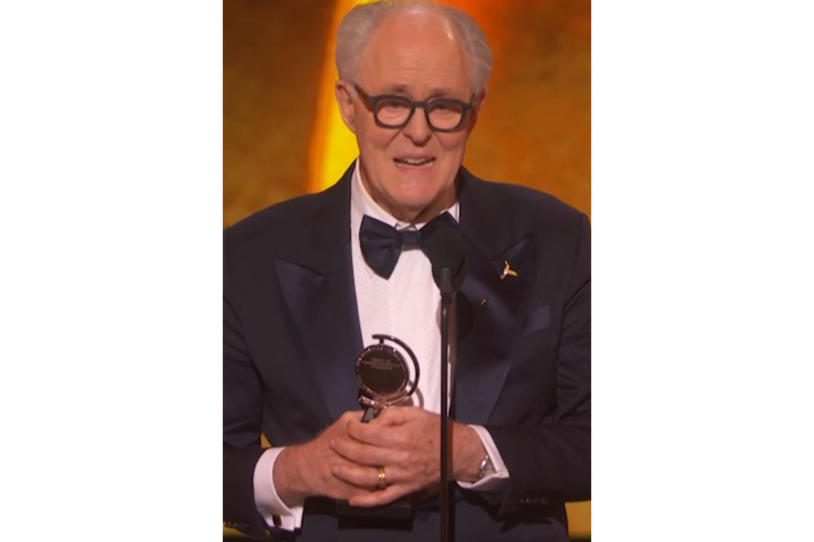 John Lithgow makes Tony Awards history as oldest Best Actor winner in a play