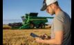  Farmers can access an online tool to help unlock carbon opportunities on-farm. Image courtesy John Deere.