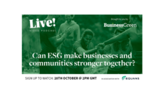 Podcast Live! Can ESG make businesses stronger? 