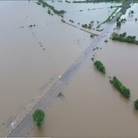 Raval village in Gujarat's Devbhoomi Dwarka flooded after heavy rain