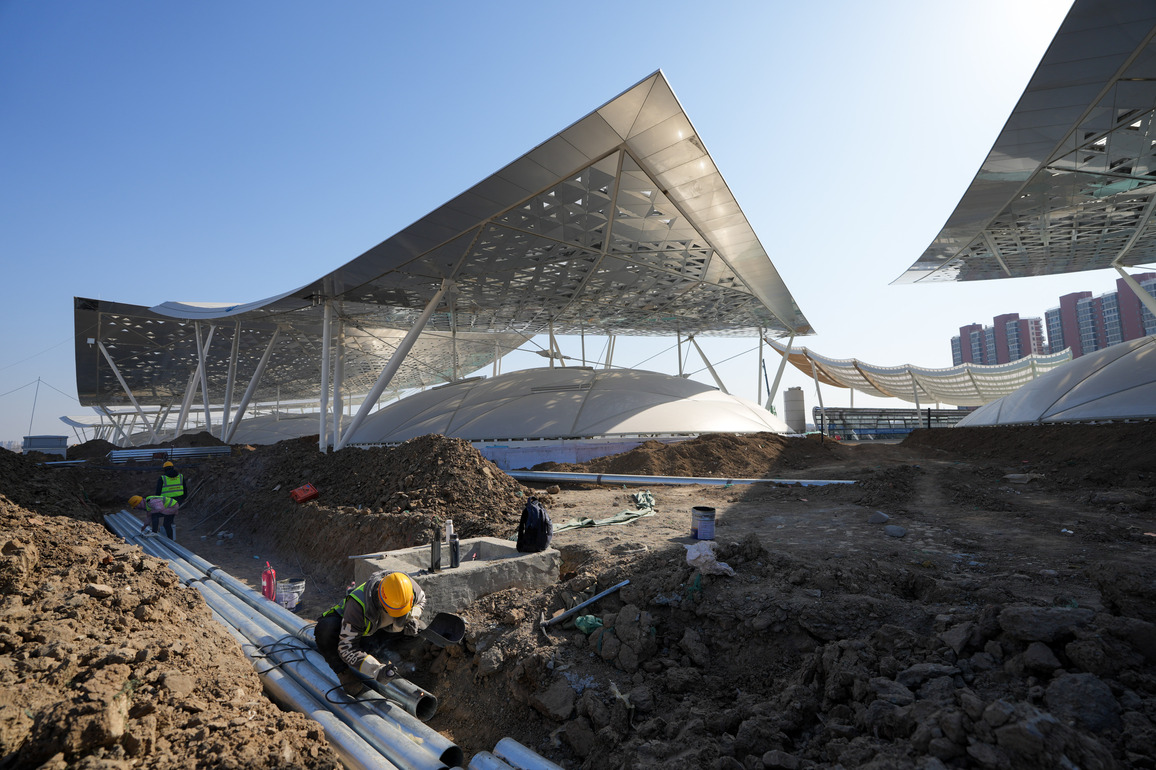 CHINA-BEIJING-SUB-CENTER TRANSPORTATION HUB-CONSTRUCTION (CN)
