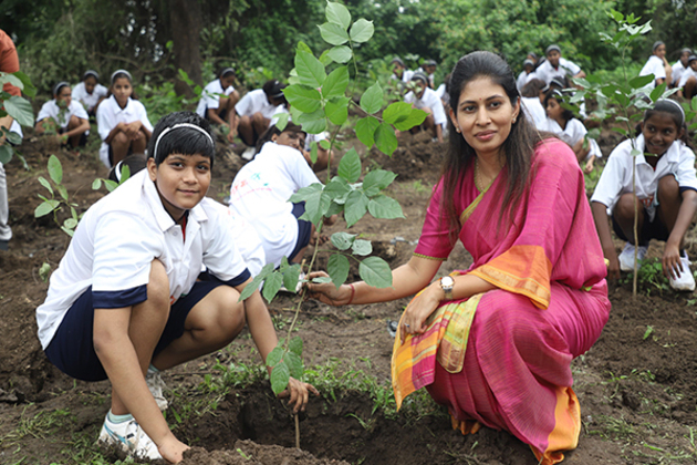 Union Minister Raksha Nikhil Khadse spearheads 'Ek Ped Maa Ke Naam 2.0' in Maharashtra's Jalgaon