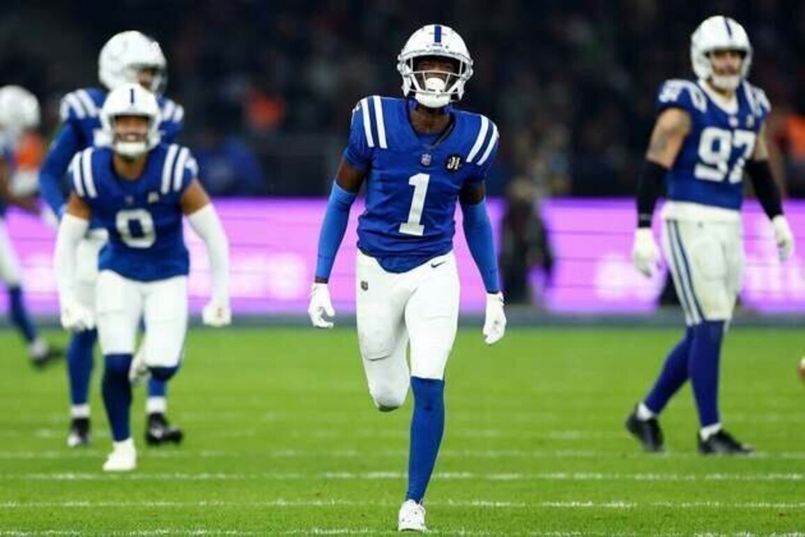 Colts CB Sauce Gardner (left calf) out after two snaps in loss to Texans