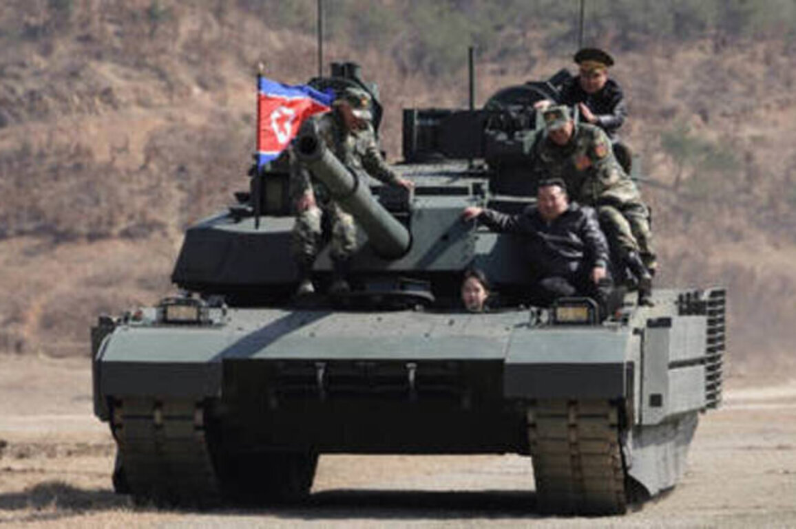 Kim's daughter 'drives tank' during North Korean war drills (VIDEO, PHOTOS)