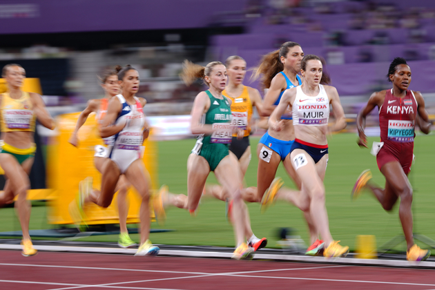 (SP)JAPAN-TOKYO-ATHLETICS-WORLD ATHLETICS CHAMPIONSHIPS-WOMEN'S 1500M-HEATS