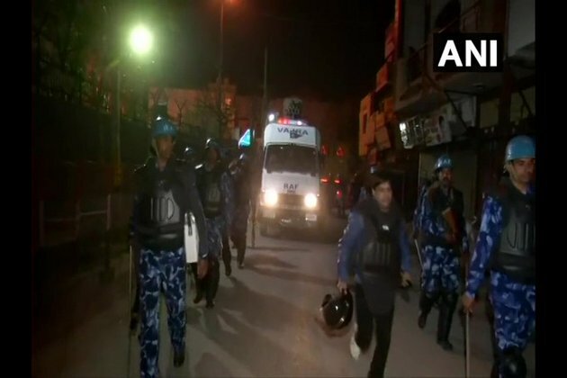 Security forces conduct flag march in violence-hit North-East Delhi